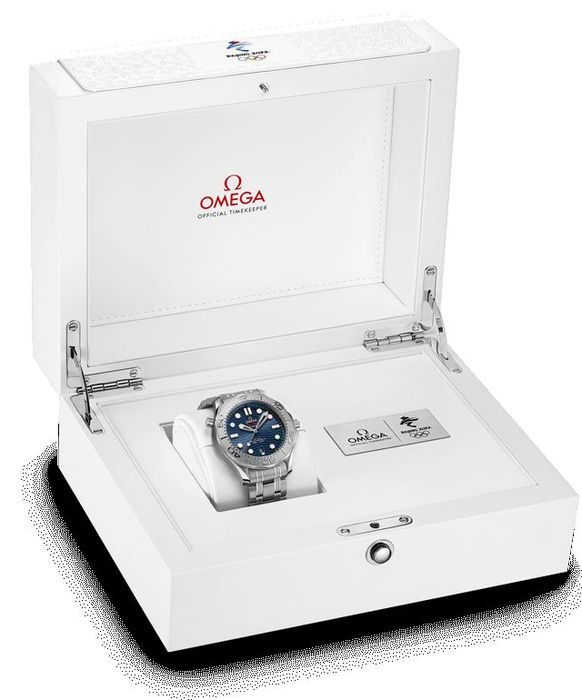 Omega Seamaster Diver 300M "Beijing 2022" 522.30.42.20.03.001 - Зображення 3