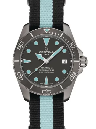 Certina DS Action Diver 38мм Titanium C032.807.48.081.00