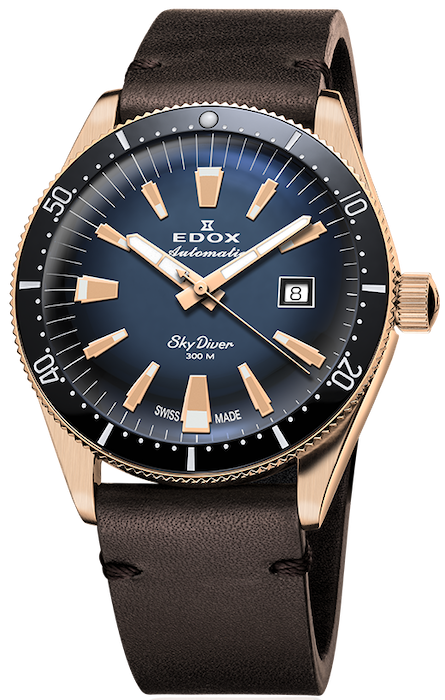 Edox Skydiver Limited Edition 80126 BRN BUIDR + ремінець
