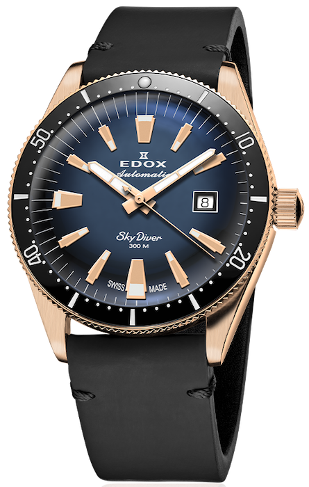 Edox Skydiver Limited Edition 80126 BRN BUIDR + ремінець - Зображення 2