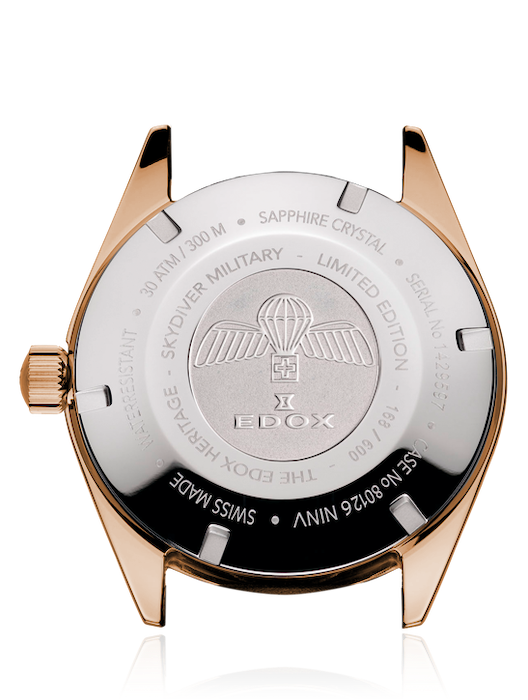 Edox Skydiver Limited Edition 80126 BRN BUIDR + ремінець - Зображення 3