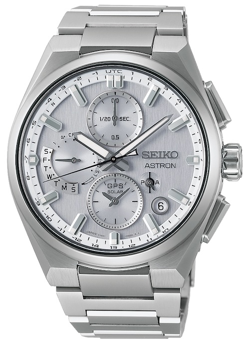 Seiko Astron GPS Solar Chronograph Titanium Dual-Time SSH159J1