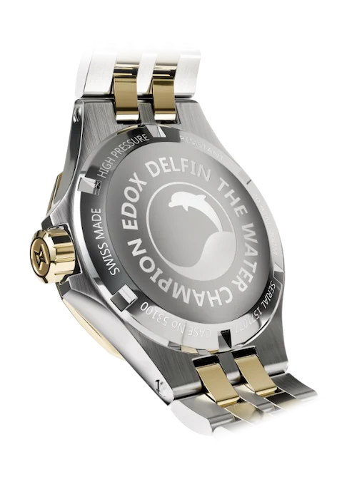 Edox Delfin The Original Diver Date Lady 53100 357JM NADND - Зображення 3