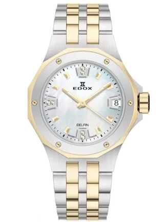 Edox Delfin The Original Diver Date Lady 53100 357JM NADND