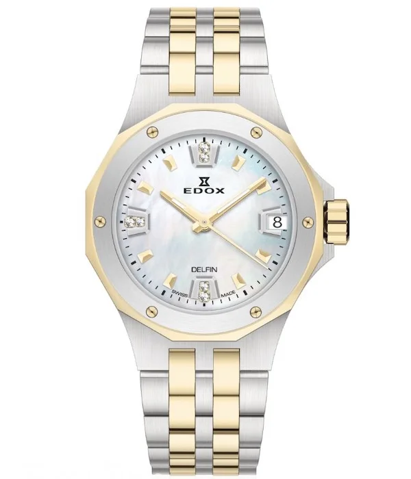Edox Delfin The Original Diver Date Lady 53100 357JM NADND