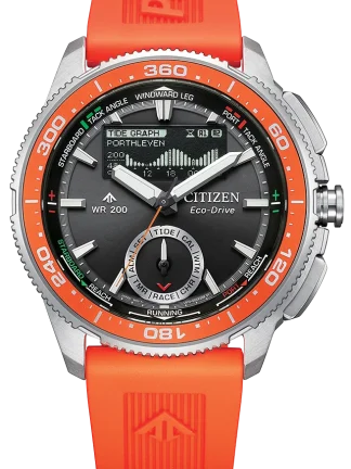 Citizen Promaster Marine Wave Tracker Eco-Drive Chronograph JV3000-13E