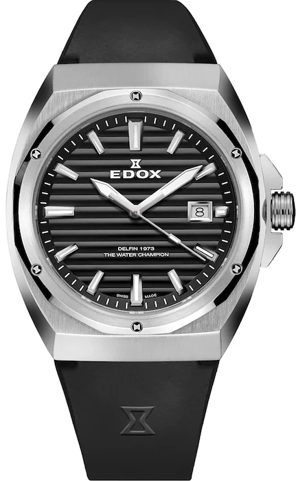 Edox Delfin The Original 1973 Date 53032 3CA NIN