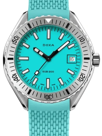 DOXA SUB 200 AQUAMARINE STAINLESS STEEL BEZEL 796.10.241.25