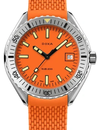 DOXA SUB 200 PROFESSIONAL STAINLESS STEEL BEZEL 796.10.351.21