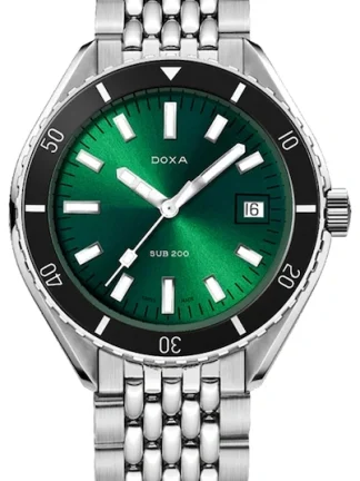 DOXA SUB 200 SEA EMERALD SUNRAY 799.10.131.10