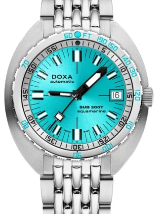 DOXA SUB 200T AQUAMARINE SUNRAY 804.10.241S.10