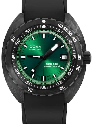DOXA SUB 300 CARBON SEA EMERALD COSC 822.70.131.20