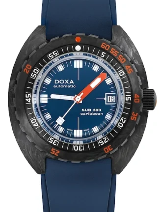 DOXA SUB 300 CARBON CARIBBEAN COSC 822.70.201.32