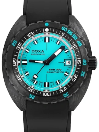 DOXA SUB 300 CARBON AQUAMARINE COSC 822.70.241.20