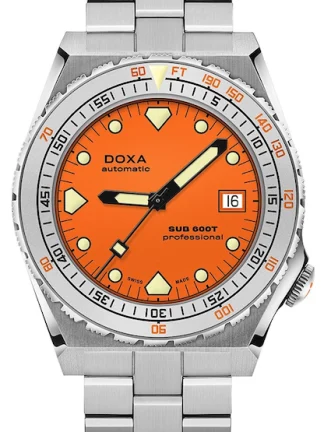 DOXA SUB 600T PROFESSIONAL STAINLESS STEEL BEZEL 862.10.351.10