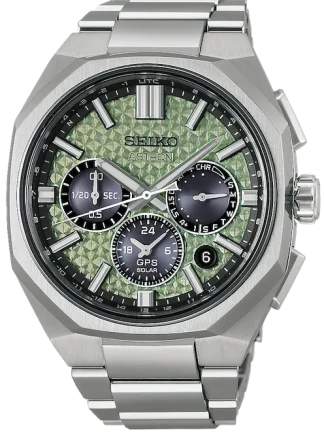 Seiko Astron GPS Solar Chronograph Crystal Green Limited Edition HAB005J1