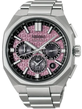 Seiko Astron GPS Solar Chronograph Crystal Pink Limited Edition HAB006J1